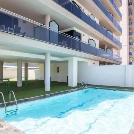 Apartamento ático Aqua Peñíscola, 1ª Linea De Playa, Parking Y Piscina Peñíscola