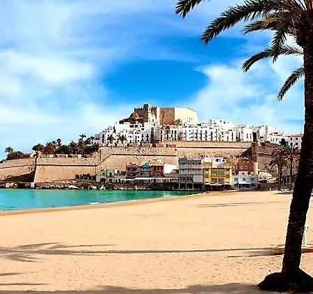 Apartamento ático Aqua Peñíscola, 1ª Linea De Playa, Parking Y Piscina *